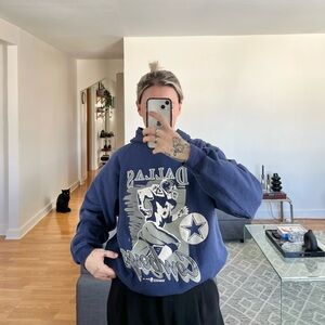 vintage 90’s dallas cowboys hoodie